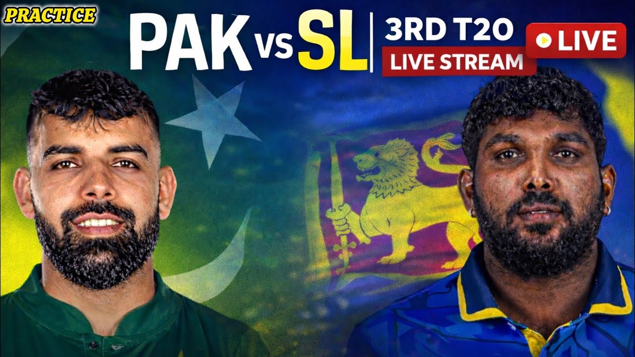 PAK vs SRI 3rd T20 Live Commentary 🔴 | Practice Match WCC 2 | Sky Learn Academy