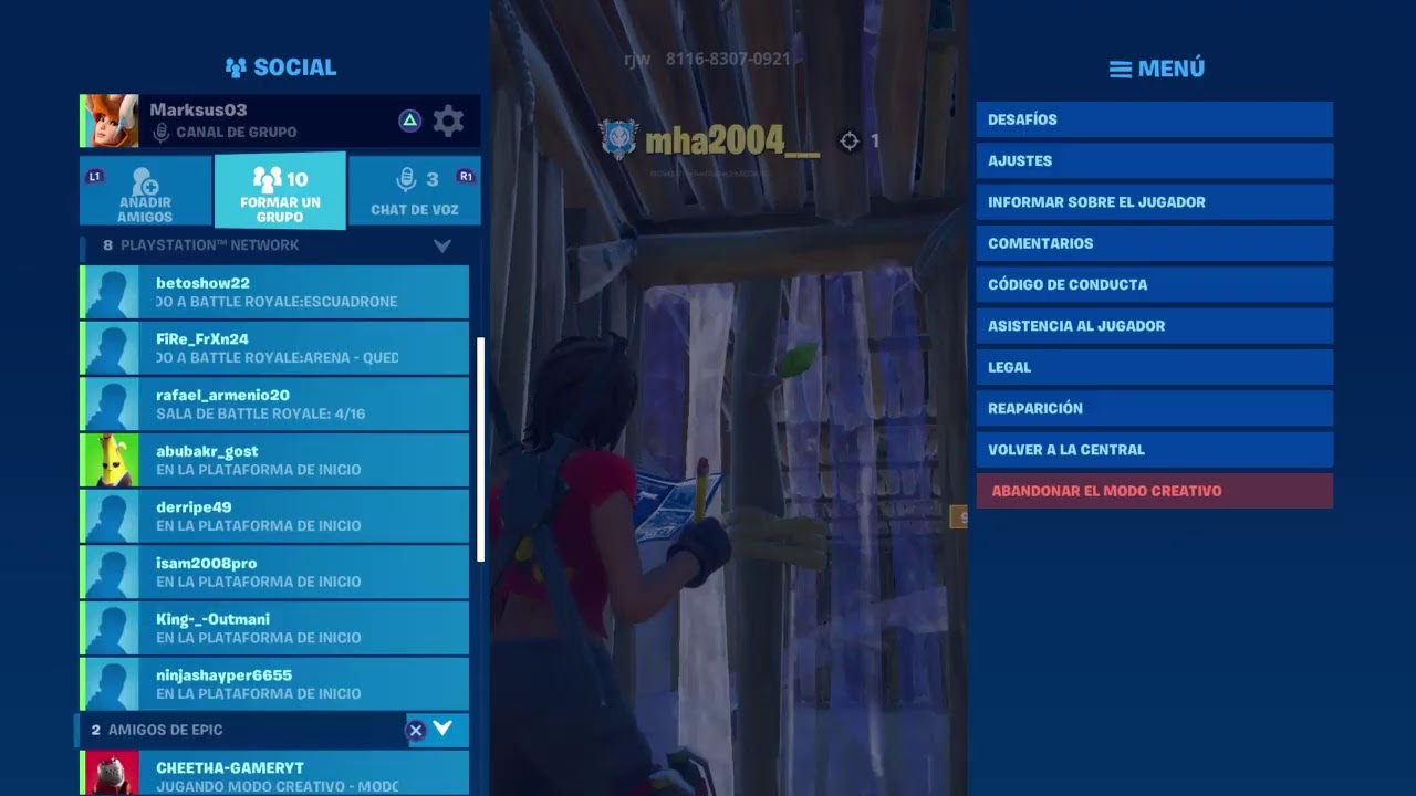 JUGANDO PARTIDAS PRIVADAS CON POPULACHO 8