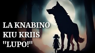 La Knabino kiu Kriis “Lupo!”
