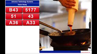 Token Display System for Restaurants and Food Courts. Wireless System on TV. Run Advertisement Pics. Net Worth
