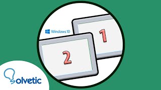 2️⃣ 1️⃣ Cambiar ORDEN PANTALLAS Windows 10 | POSICION