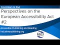 Perspectives on the EAA #2