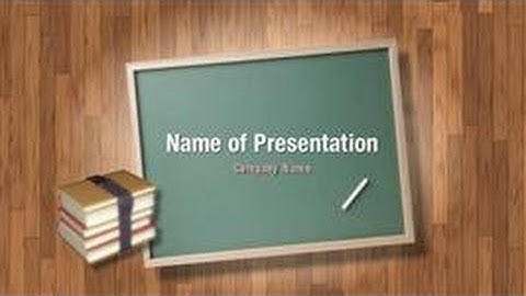 Education PowerPoint Video Template Backgrounds - DigitalOfficePro #01038V