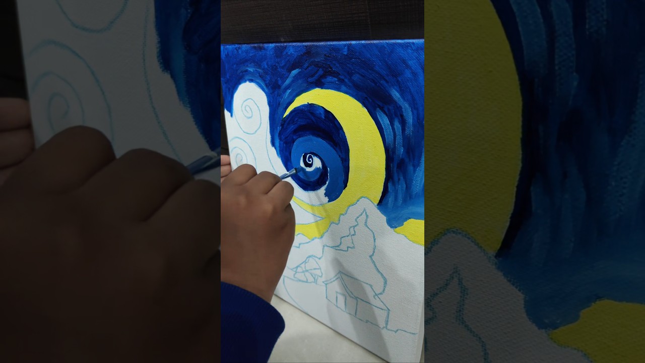 Easy Landscape Drawing 🎨