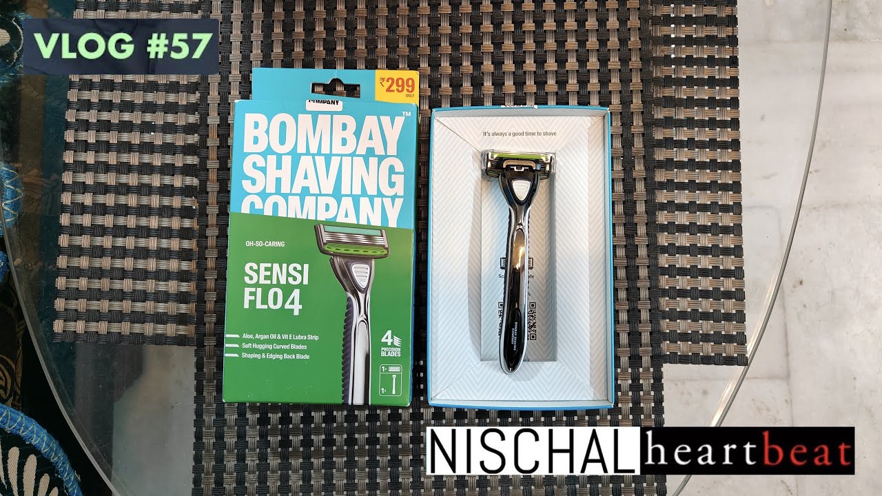Bombay Shaving Company Sensi Flo 4 Razor For Men | NISCHAL heartbeat ...