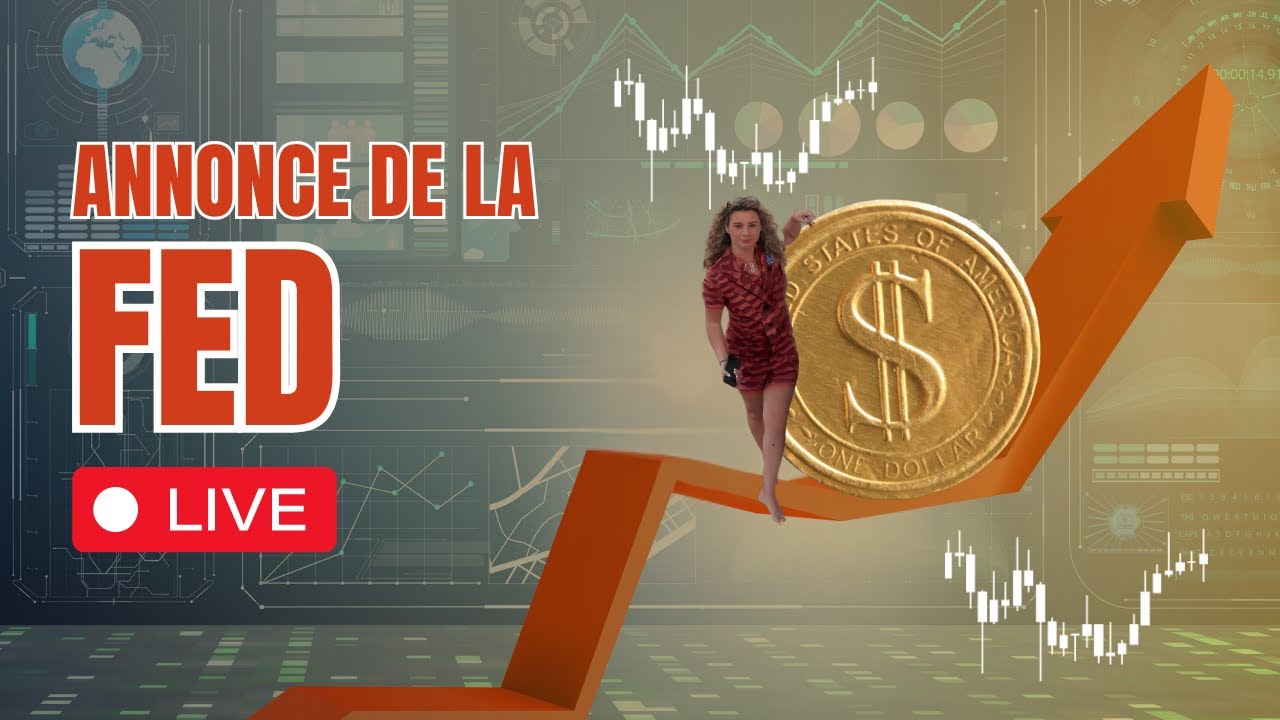 🔴 LIVE TRADING : Je scalpe le GOLD en direct des annonces de la FED ! 💲