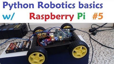 Raspberry pi with Python for Robotics 5 - Turning our car