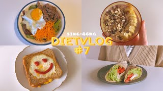Subdietvlog 7 53Kg-46Kg
