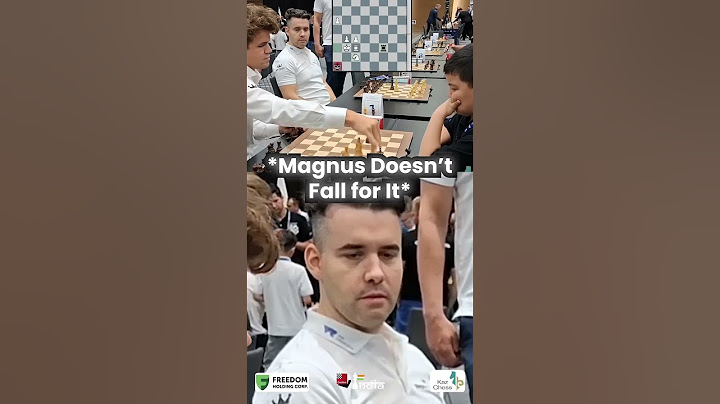 11 Year Tricks Magnus Carlsen😨? #magnuscarlsen #chess