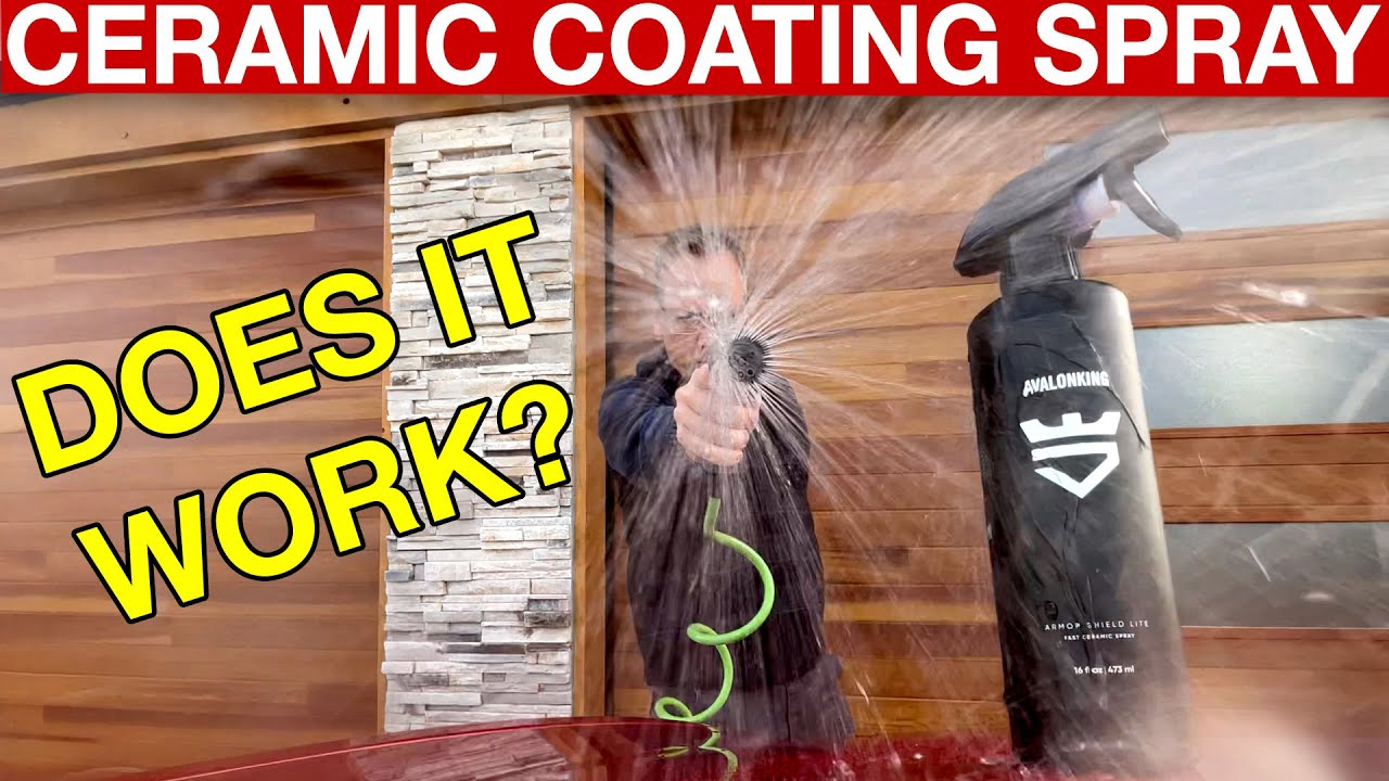 Ceramic Coating Spray - Does It Work? The Results May Surprise You. 