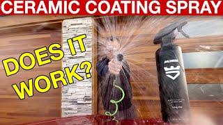 Ceramic Coating Spray  Does It Work? The Results May Surprise You.