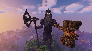 Minecraft Dwarf Statue Timelapse