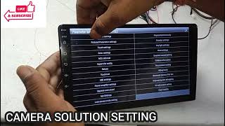 Camera Solution Setting F27LC/9216B Android..