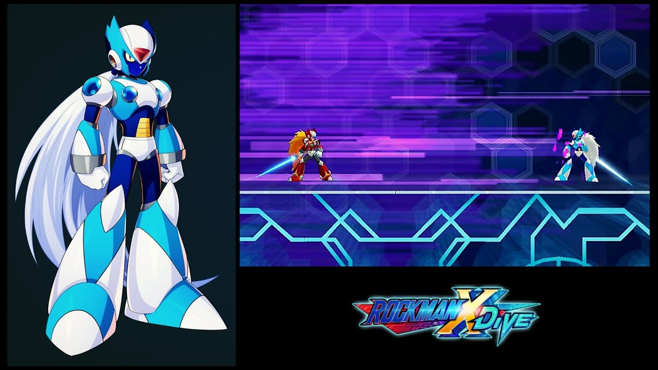 Ruthless Battle - Original Zero vs ViA True Power (Evil Aura) [ Rockman X Dive Event ]