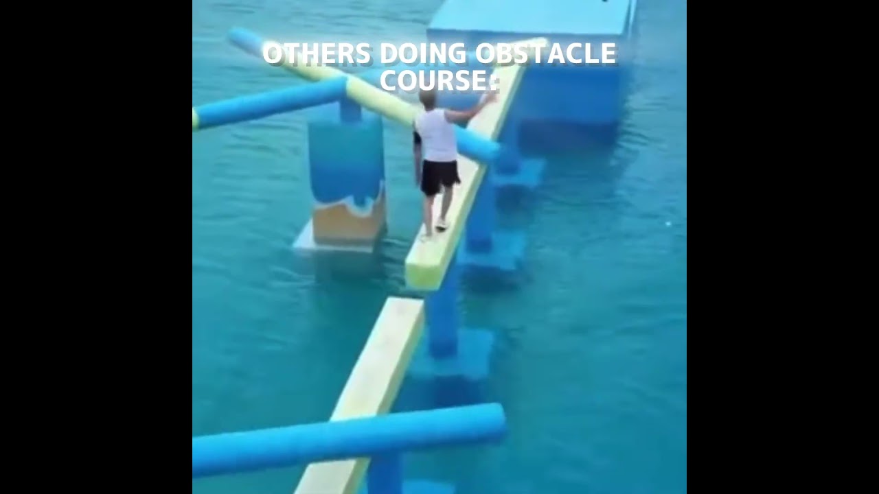 Fastest Obstacle Course Finish💀 