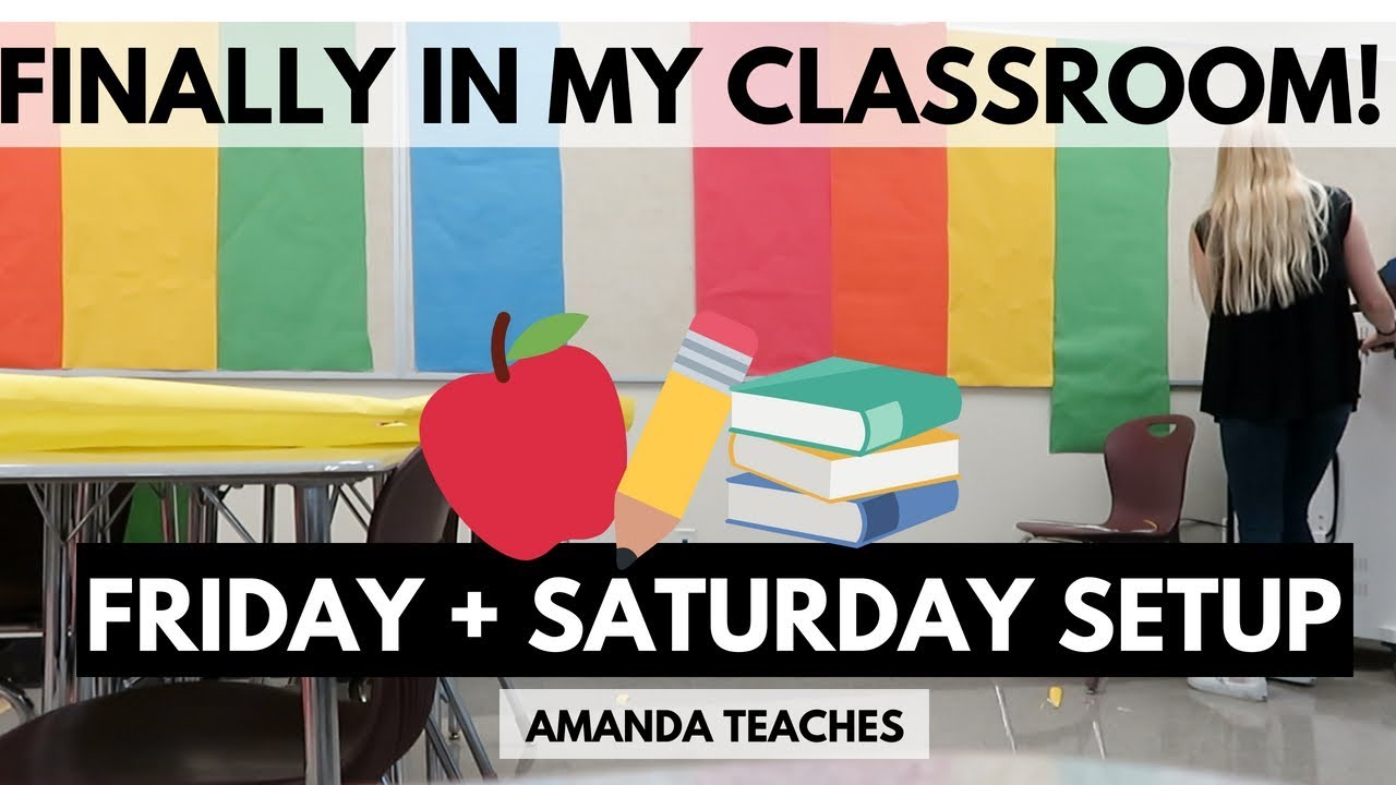 Classroom Setup Video High School Classroom Setup Back To School ...