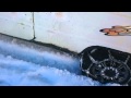 Испытываем запорожец 968м в снегу на цепях и заваренным дифференциалом !
