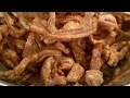 C/w Nana: Lao Fried Pork Ears (ຂຽບຫູໝູ == Khiab Hoo Moo)