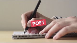Discover Careers: Poet | Sortyourfuture