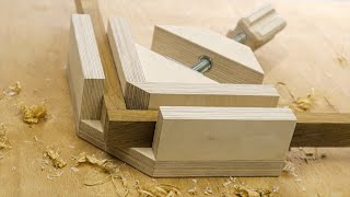 Diy Corner Clamps From Wood Good Idea For Woodworking