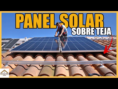 🔶Fastening SOLAR PANELS to ROOF🔶 Structure and Solar Panel Installation | Step by Step