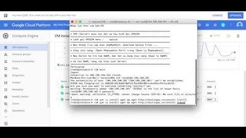 Hướng dẫn cài đặt vps linux google cloud - mmo4newbie
