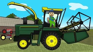 Little Farmer in Green Pants and Corn Harvest - Fairy tale about farmers for children screenshot 3