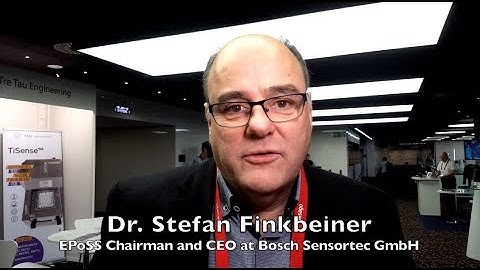 Smart Systems Integration - Barcelona 2019 | eeNews Interview with Dr. Stefan Finkbeiner