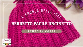 BERRETTO FACILE UNCINETTO