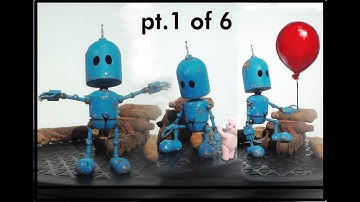 Matt Dixon inspired robot no.4. The little blue boy pt.1. Camera is dying, sorry.