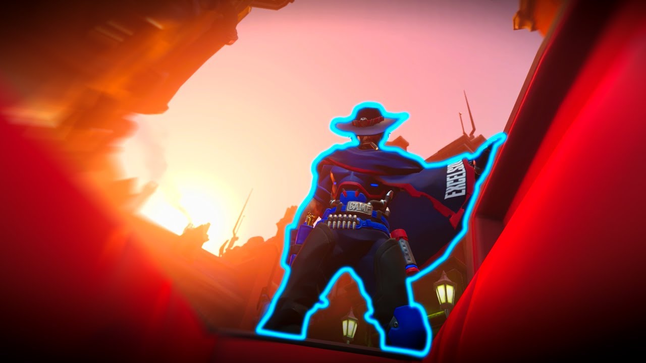 when you get forced to play your real main (mccree/cassidy montage)