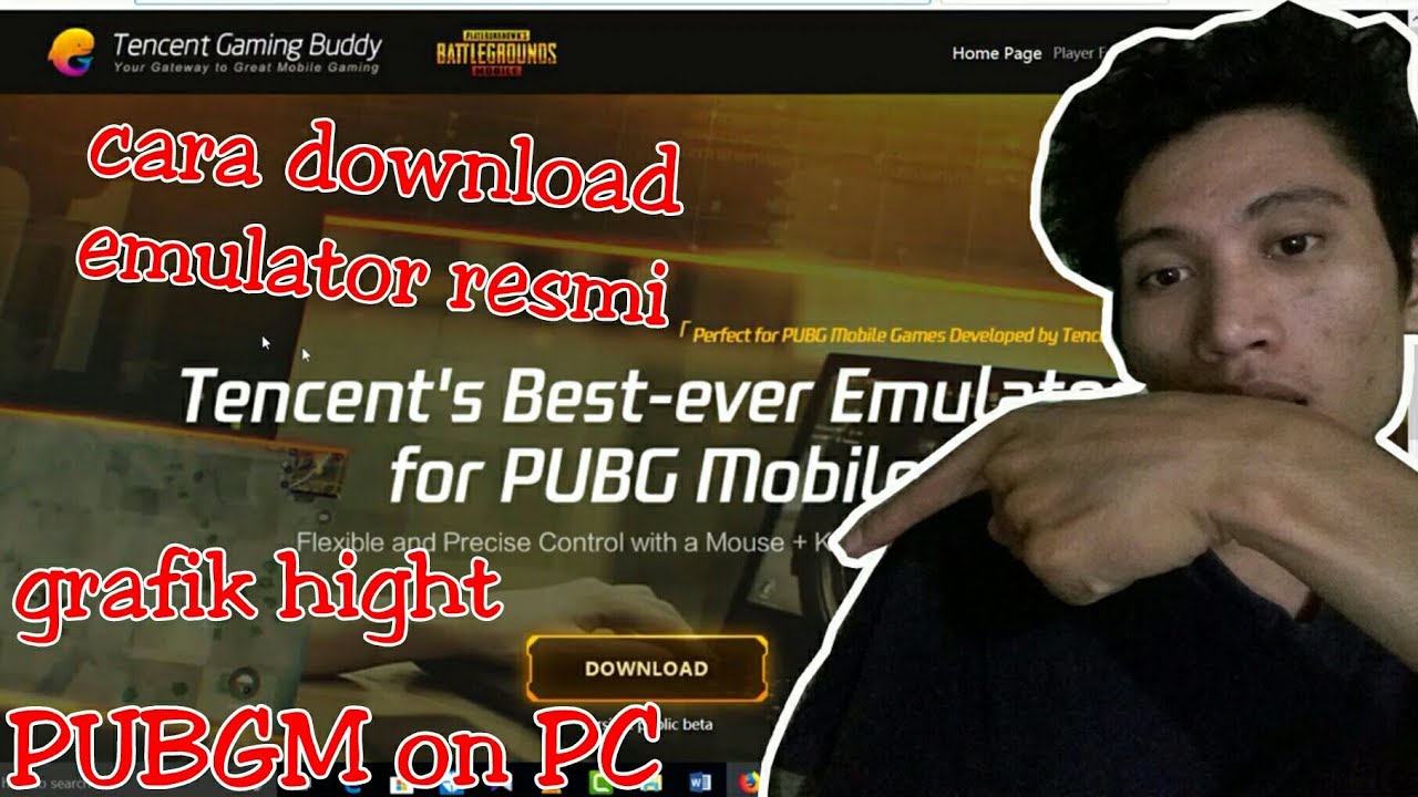 Cara download emulator Pubg mobile official Tencent - YouTube