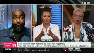 NBA Today | LeBron is the perfect fit? - Perkins on the 76ers' superteam chemistry next season