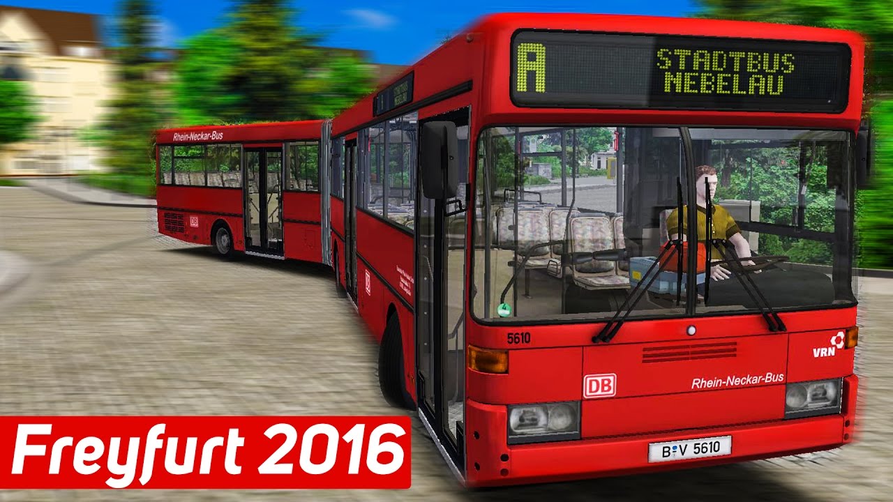 OMSI 2 Freyfurt 2016 #3: Start in Moosbach auf der Linie A mit dem Mercedes-Benz O405G!