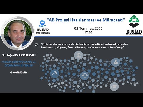 AB Projesi Hazırlanması ve Müracaatı Webinarı