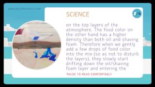 Science Behind our Rainbow Rain Experiment