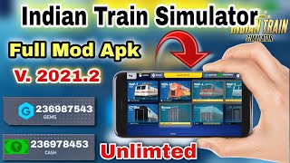 Indian Train Simulator Full Unlock Apk Latest Version | Unlimited Gems and Cash | Unlock Everything screenshot 2