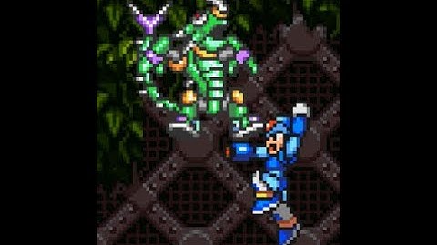 Mega Man X [Part 8] Sting Chameleon (NO DAMAGE | MINIMAL UPGRADES (Low%) | BUSTER ONLY)