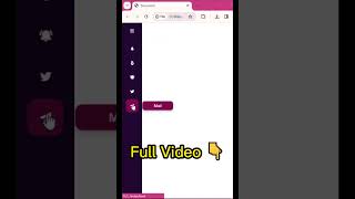 Responsive Sidebar Menu using HTML CSS and JavaScript | Sidebar Dropdown Menu #shorts