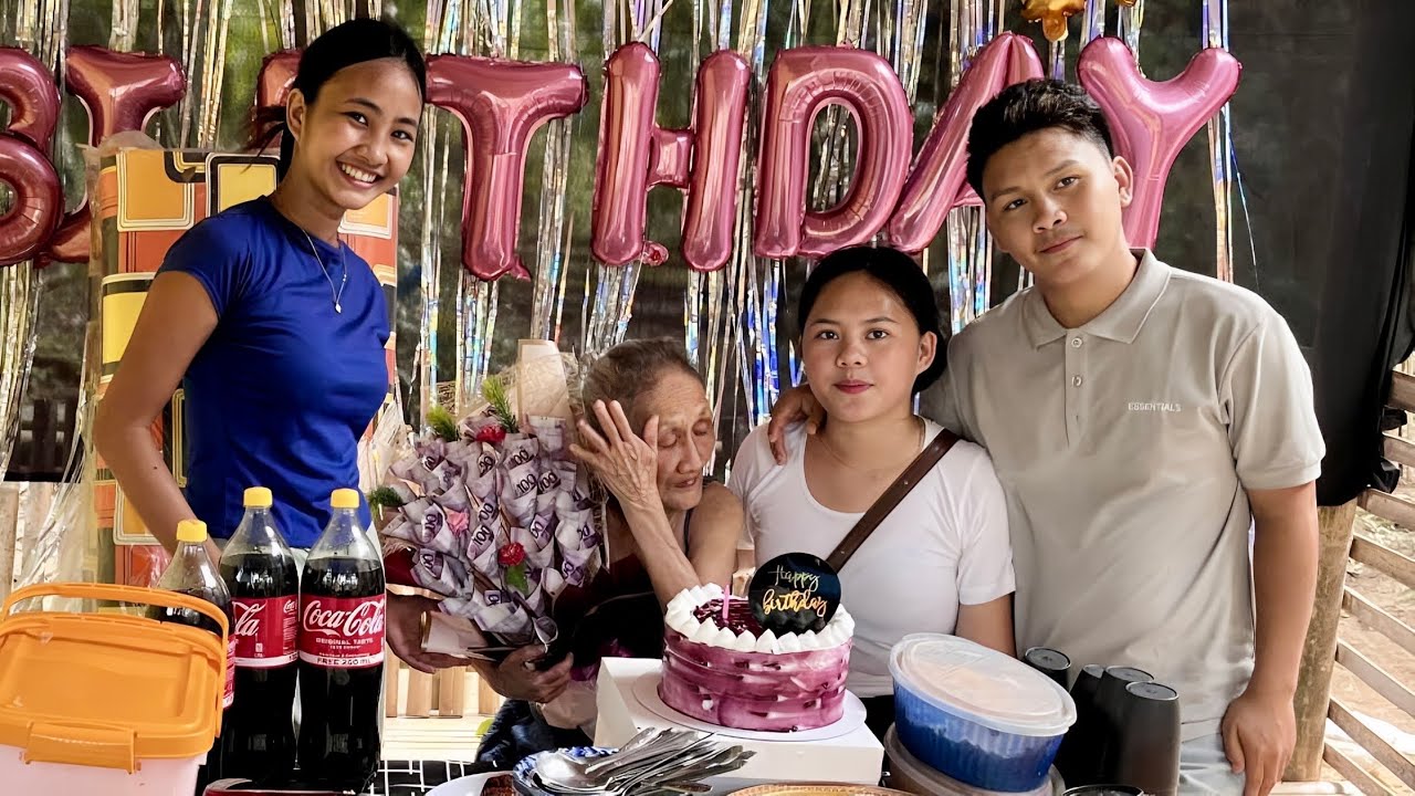 MY LOLA IS CRYING! CELEBRATING HER BIRTHDAY! 