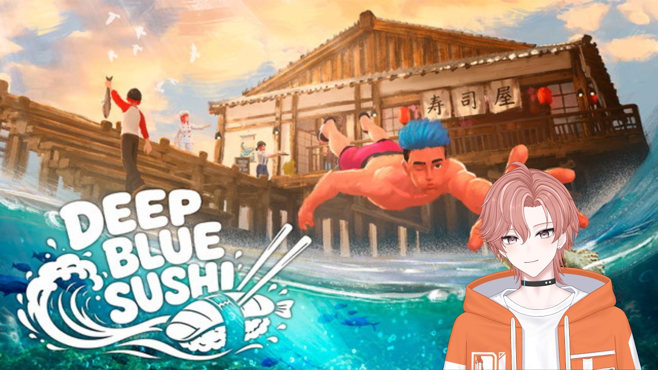 【Deep Blue Sushi】お寿司屋さん始めます✨【#新人Vtuber #千夜坂たいが】