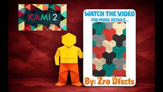 Kami 2 Puzzle - Pattern 1 - iOS & Android (Try It Yourself) screenshot 2