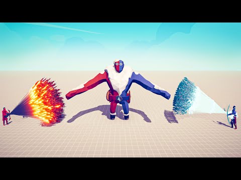 FIREWORK & ICE ARCHER GOD vs EVERY UNIT - Totally Accurate Battle Simulator TABS