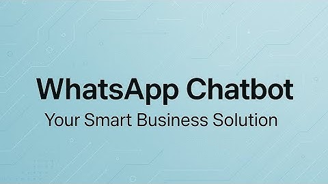 WhatsApp Chatbot Demo: Automate Customer Service & Boost Business Growth