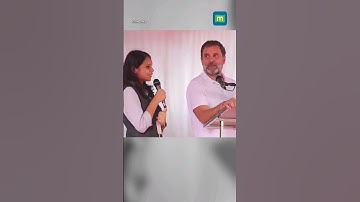 #heartwarming #viral video of #rahulgandhi  and the girl translating his speech in #wayanad  #shorts