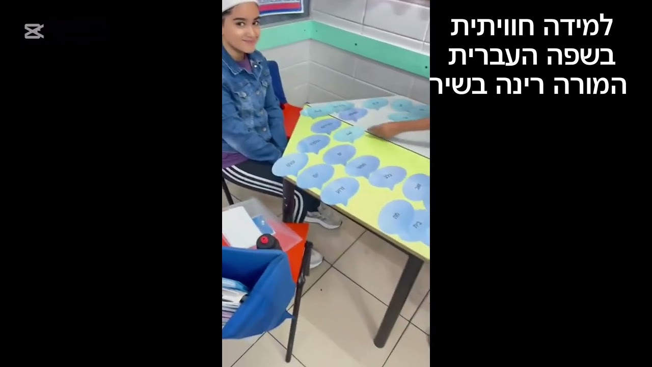 المعلم الصغير في اللغة العبرية  -المعلمة رينا بشير