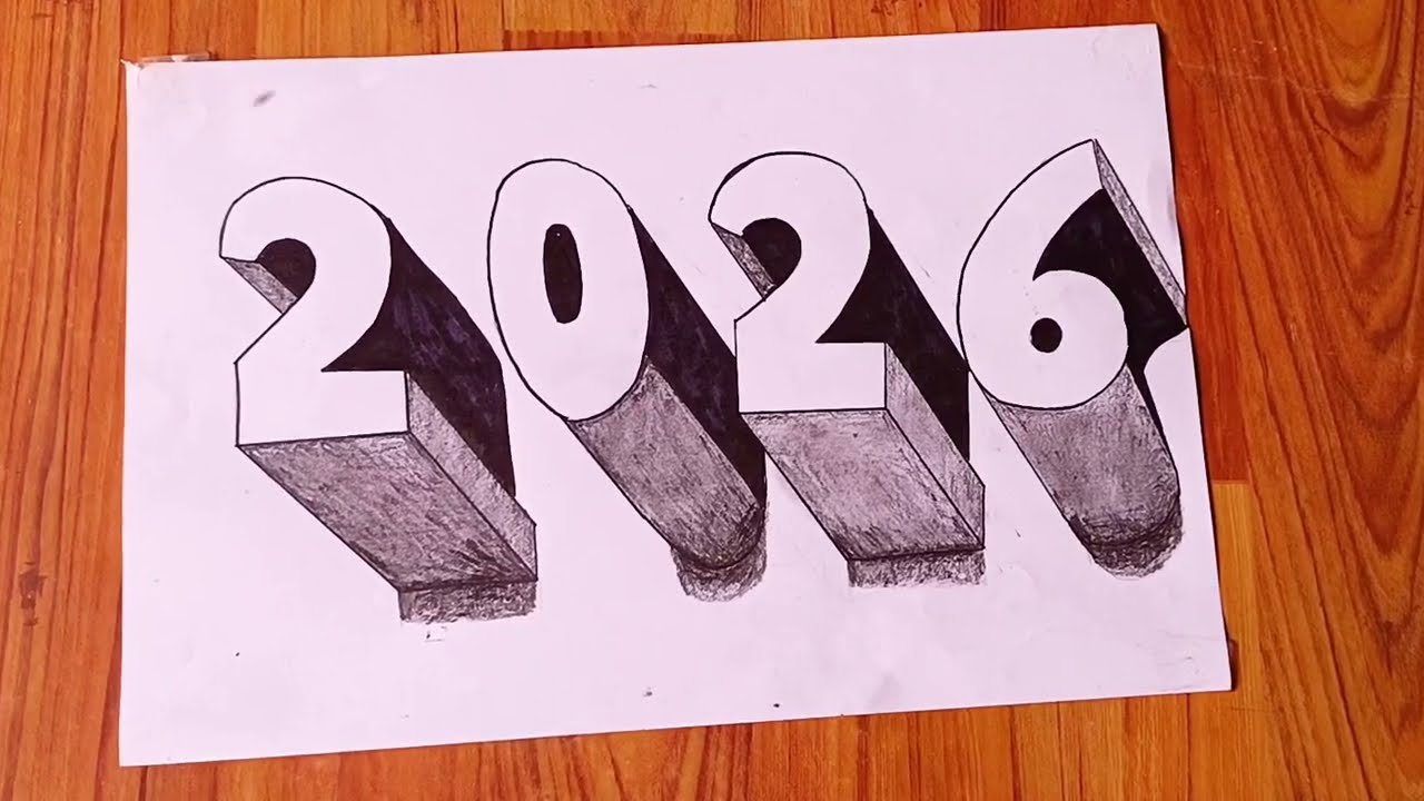 3D 2026 Hacks Drawing That Looks Real | Optical Illusion Art | 3d drawing | How to draw 3d