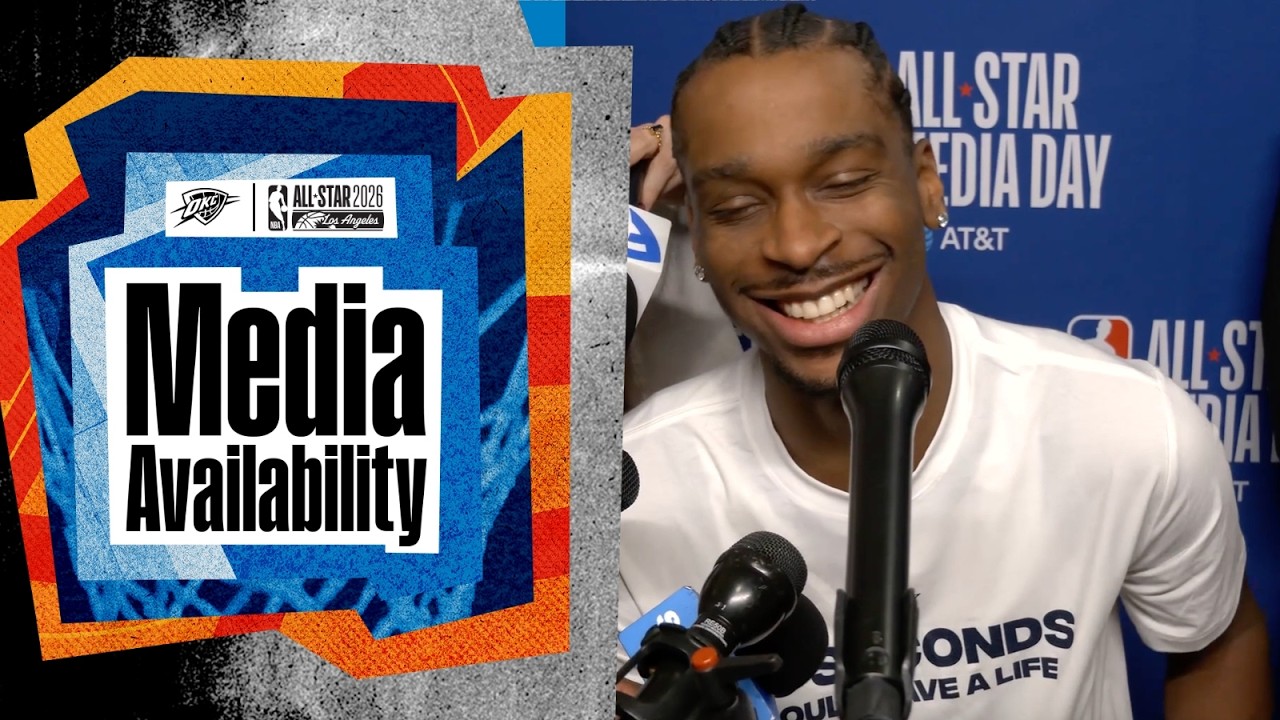 Shai Gilgeous-Alexander NBA All-Star Practice Media Availability | February 14, 2026 | OKC Thunder