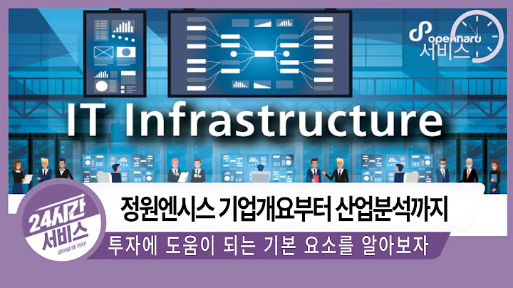 [정원엔시스 기업분석] 기업개요부터 산업분석까지