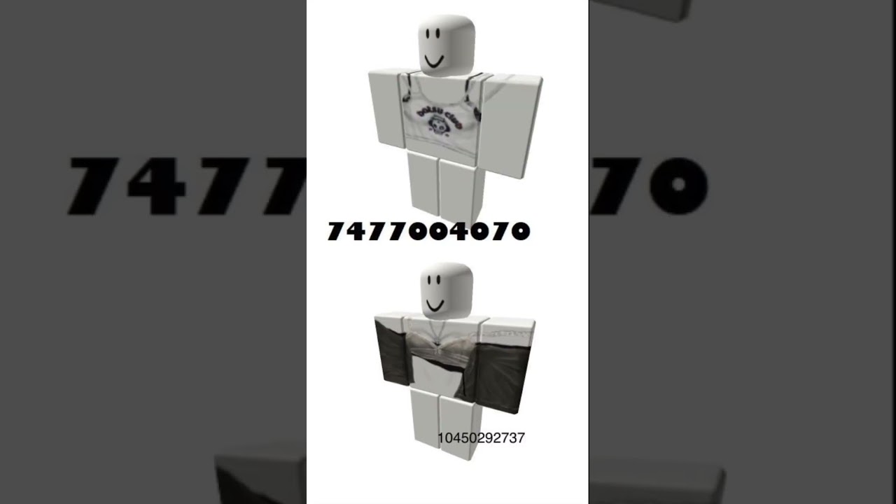 Roblox hsl abs shirt codes for boys🖤✨ 